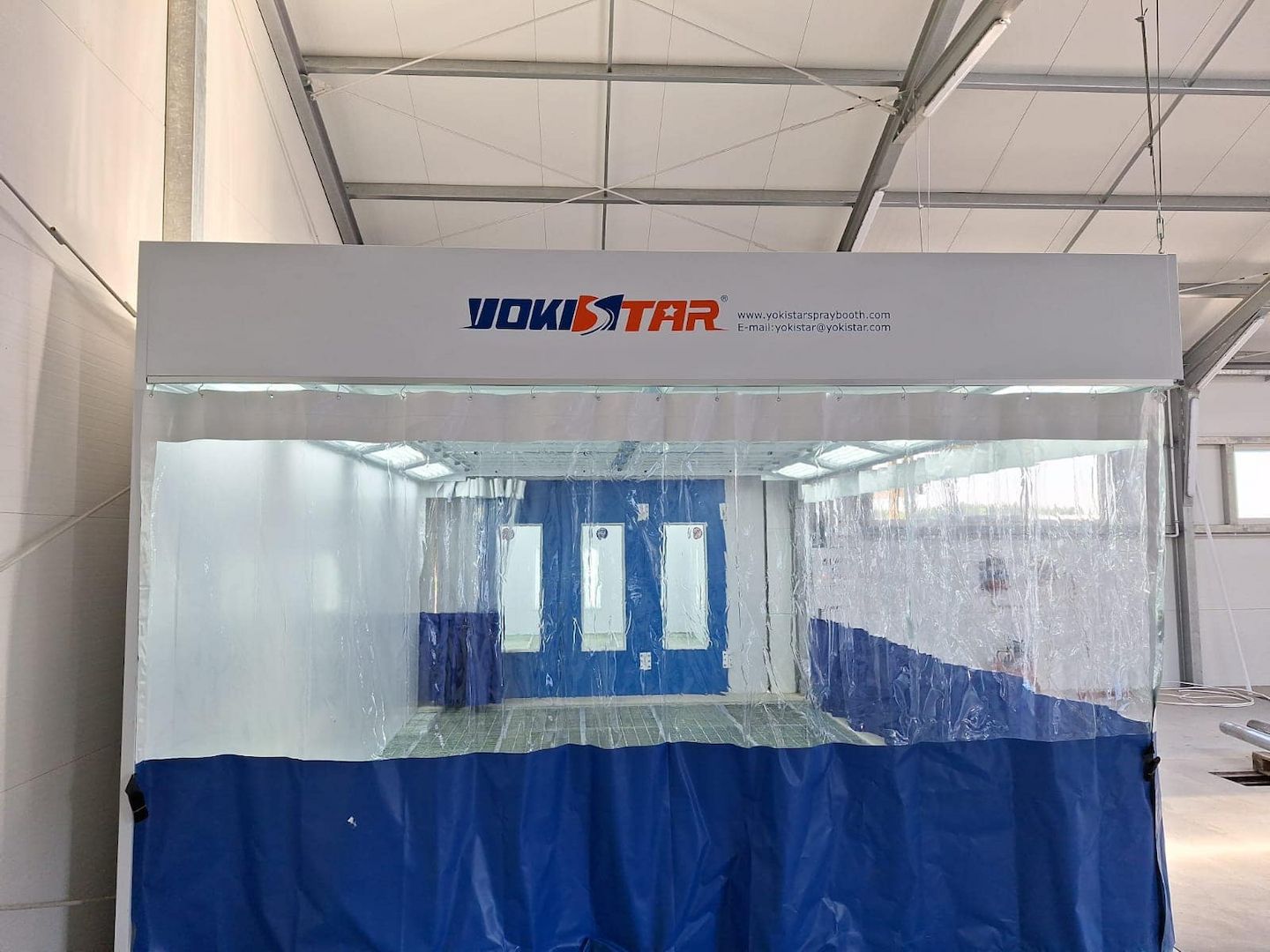 YS-PRP-G Smart Repair Lackierkabine Vorbereitungsplatz Lackieranlage inkl.Transport & Montage