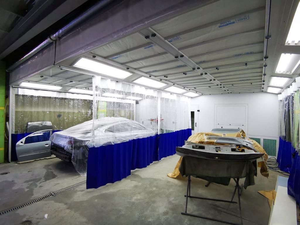 YS-PRP-R Smart Repair Lackierkabine Vorbereitungsplatz Lackieranlage inkl.Transport & Montage