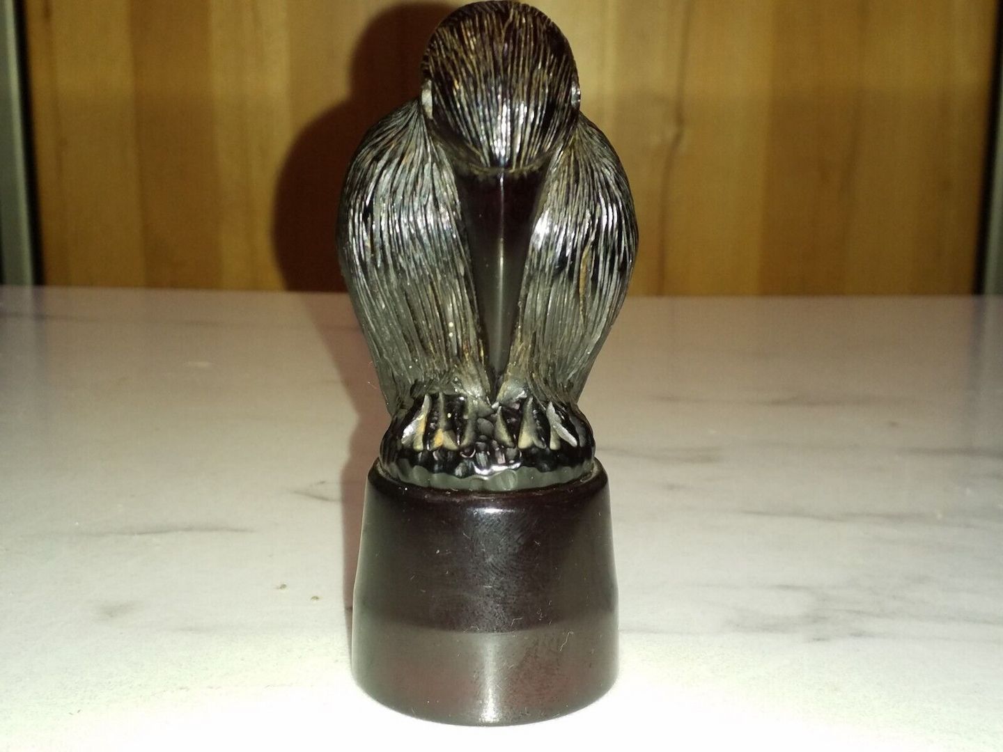 Art deco Bakelit Figur, 104 Gramm, Bakelite Figure, Cherry Amber,