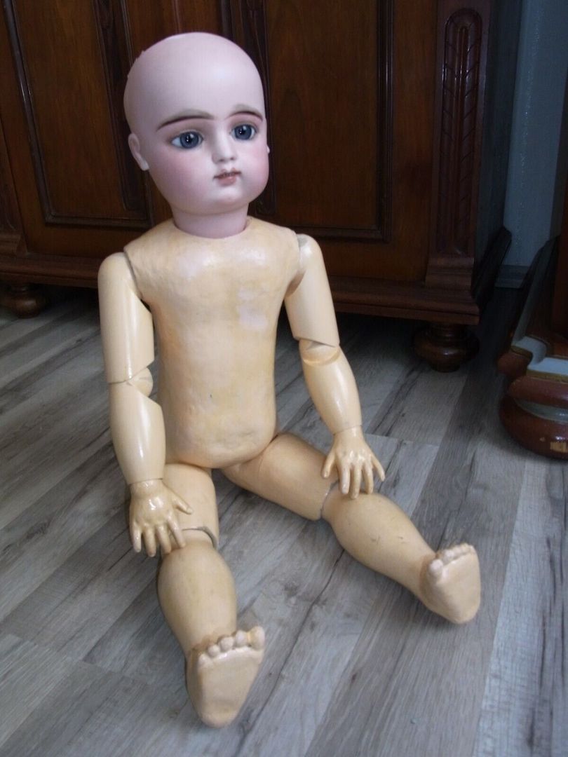 Antike Porzellan Charakter Kopf Puppe