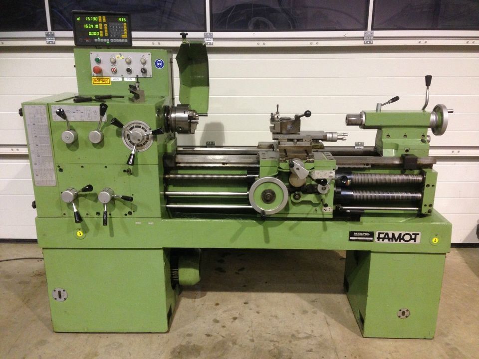 Drehmaschine Famot BJ 1993 Drehbank Multifix B Röhm