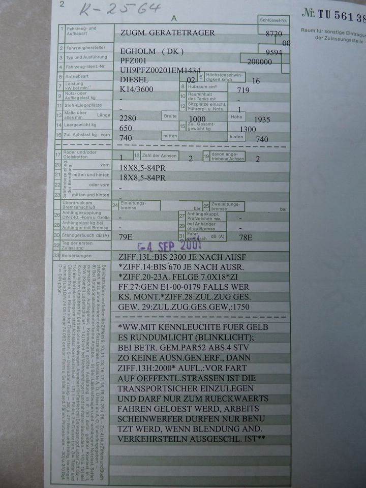 Egholm 2100 Rasenmäher, Aufsitzmäher, Geräteträger