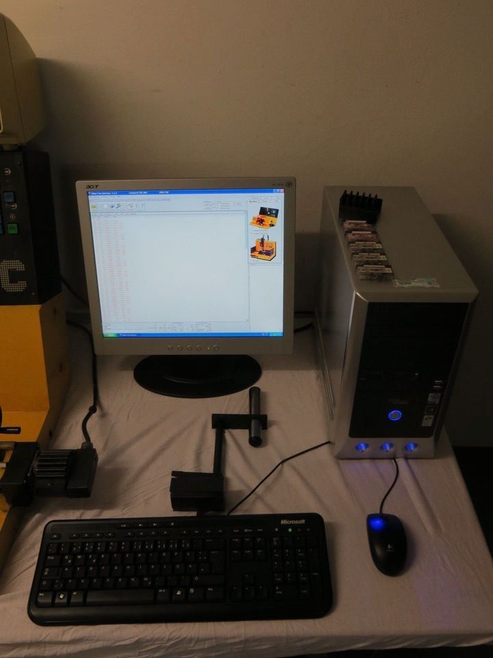 Emco Compact 5 CNC Drehmaschine + PC-System + Isel + Hobby + Mach3