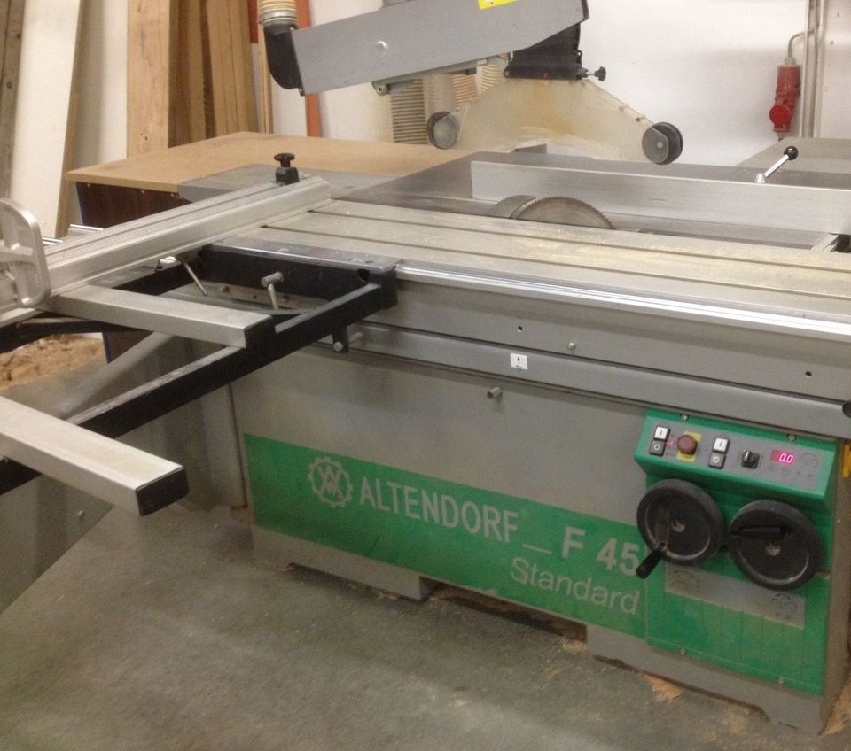 Formatkreissäge Altendorf F45 mit Vorritzaggregat BJ 1998