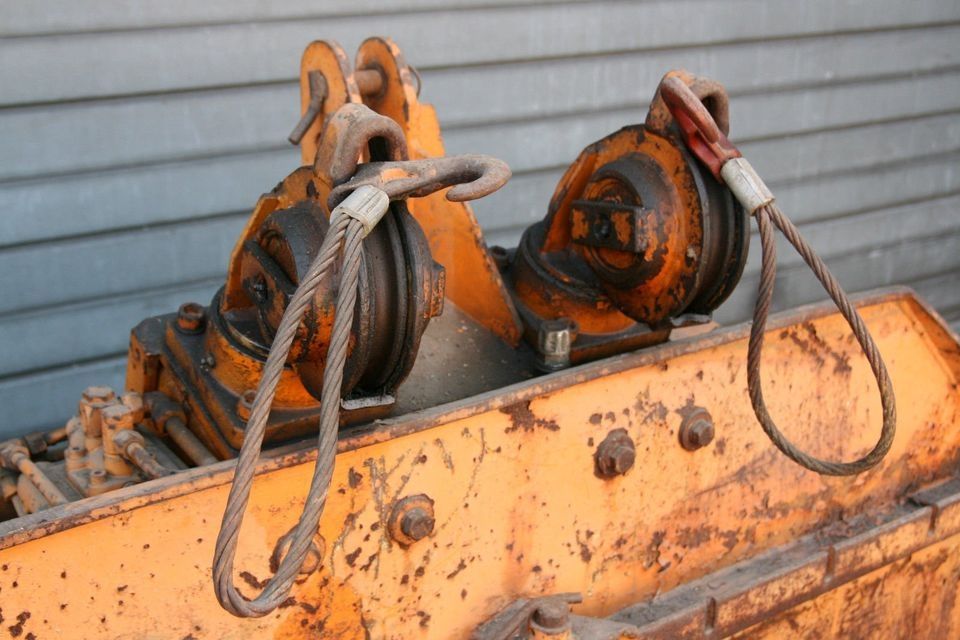 Forstseilwinde Fa.Ritter für Dreipunktanhängung Doppeltrommel Funkfernsteuerung