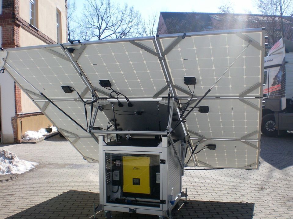 ikube F150 kompaktes, mobiles und autarkes PV-Komplettsystem