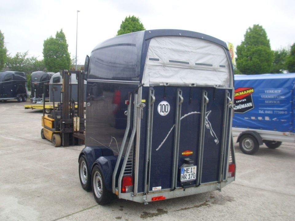 Pferdeanhänger Böckmann Comfort Aluboden Sattelkammer Vollpoly