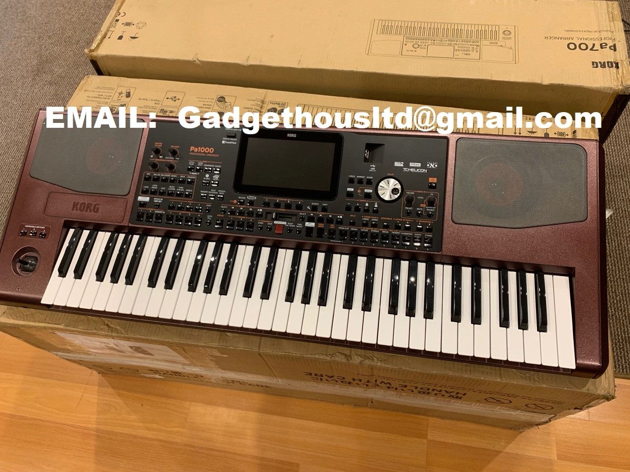 Korg Pa5X , Korg Pa4X, Korg Pa3X ,  Korg PA-1000,  Korg Kronos2 , Yamaha Genos2 76-key, Yamaha Genos