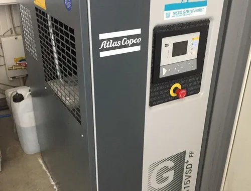 atlas copco frequenzgeregelter Schrauben-Kompressor GA15VSD+FF