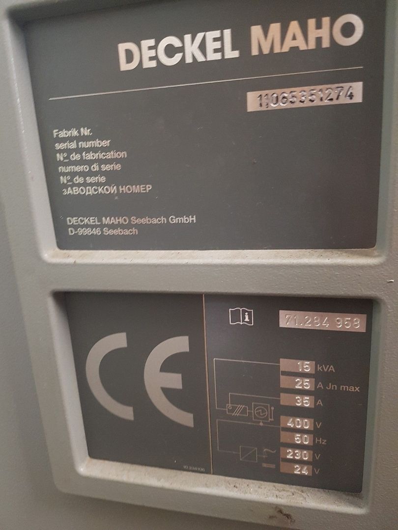 Fräsmaschine DMU 35M Deckel Maho