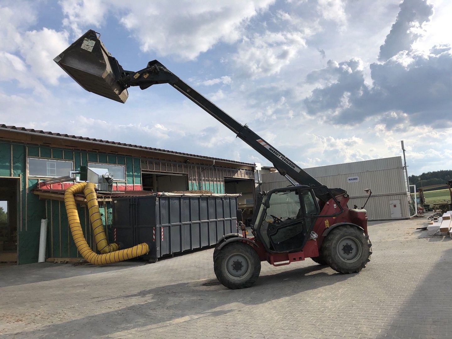 Radlader Teleskoplader Lader Massey Ferguson Bj 2005