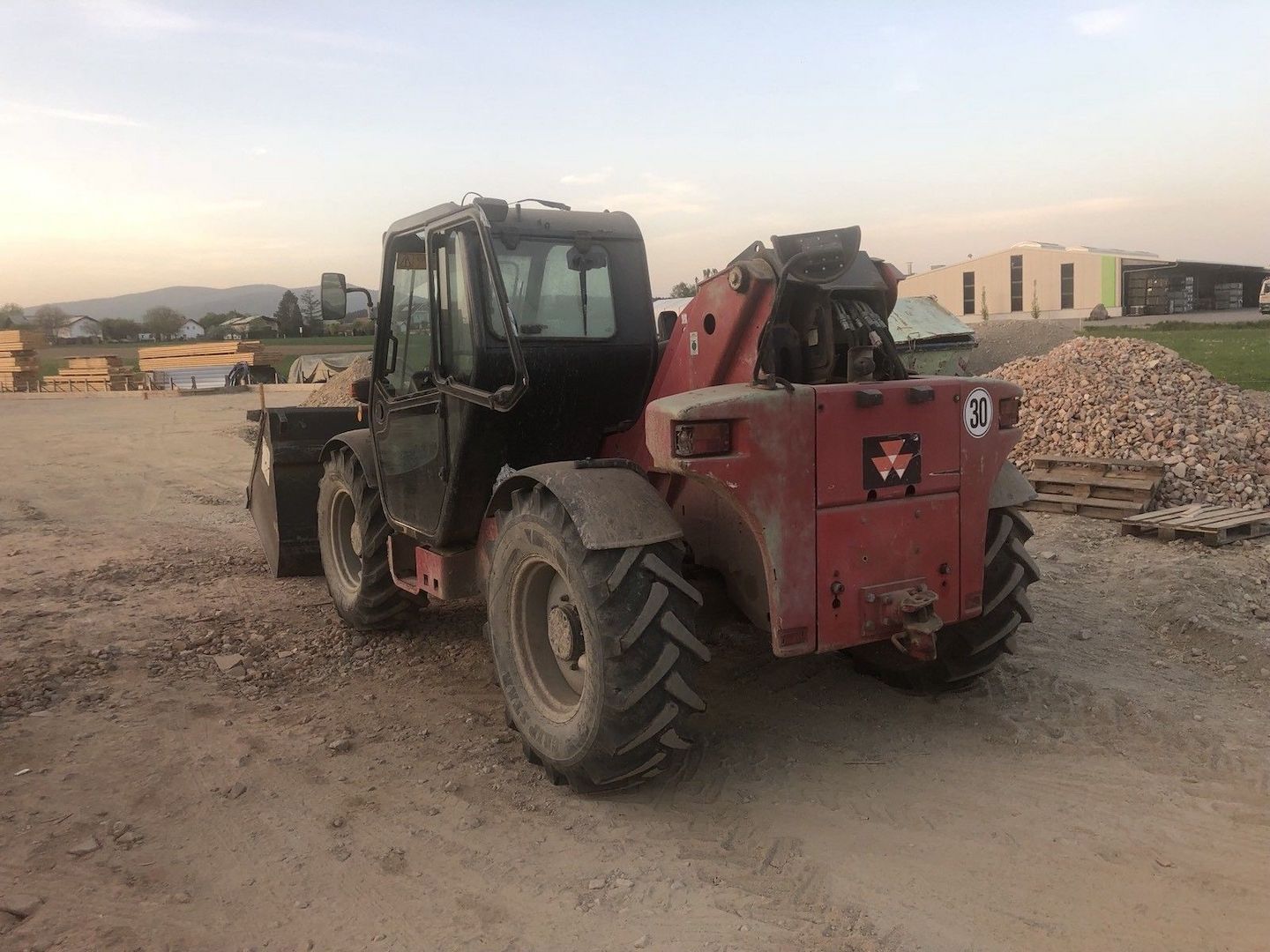 Radlader Teleskoplader Lader Massey Ferguson Bj 2005