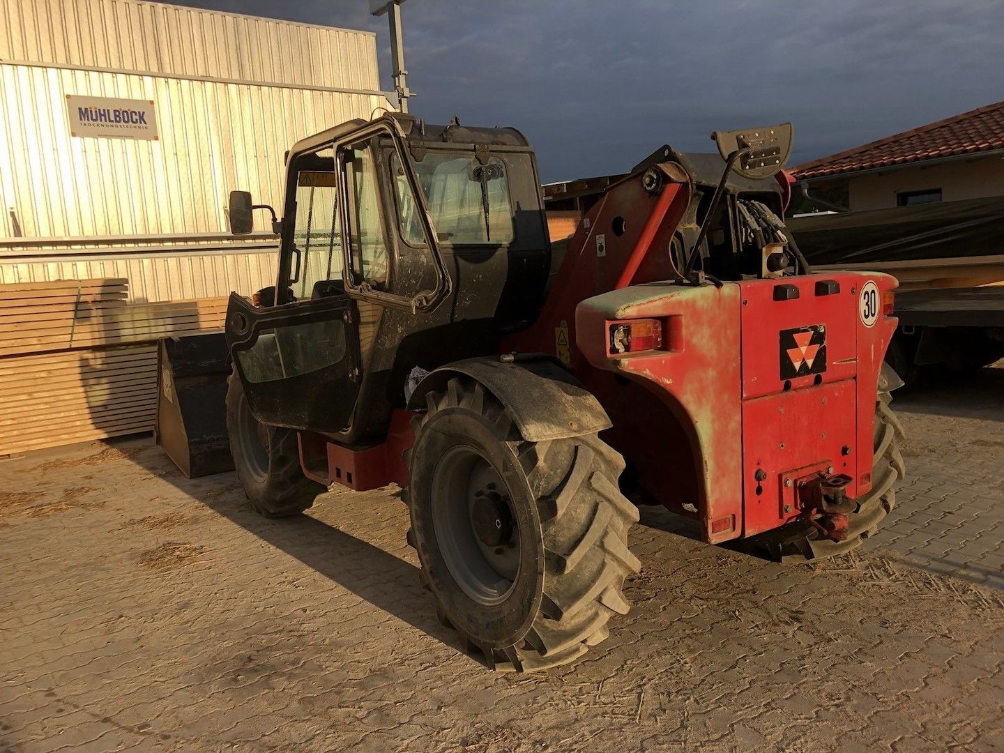 Radlader Teleskoplader Lader Massey Ferguson Bj 2005