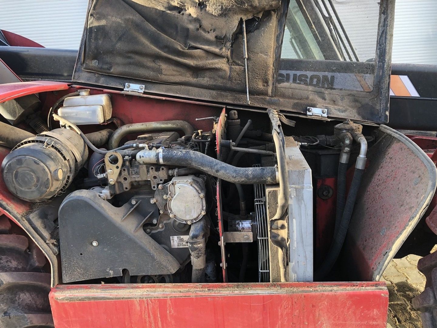 Radlader Teleskoplader Lader Massey Ferguson Bj 2005