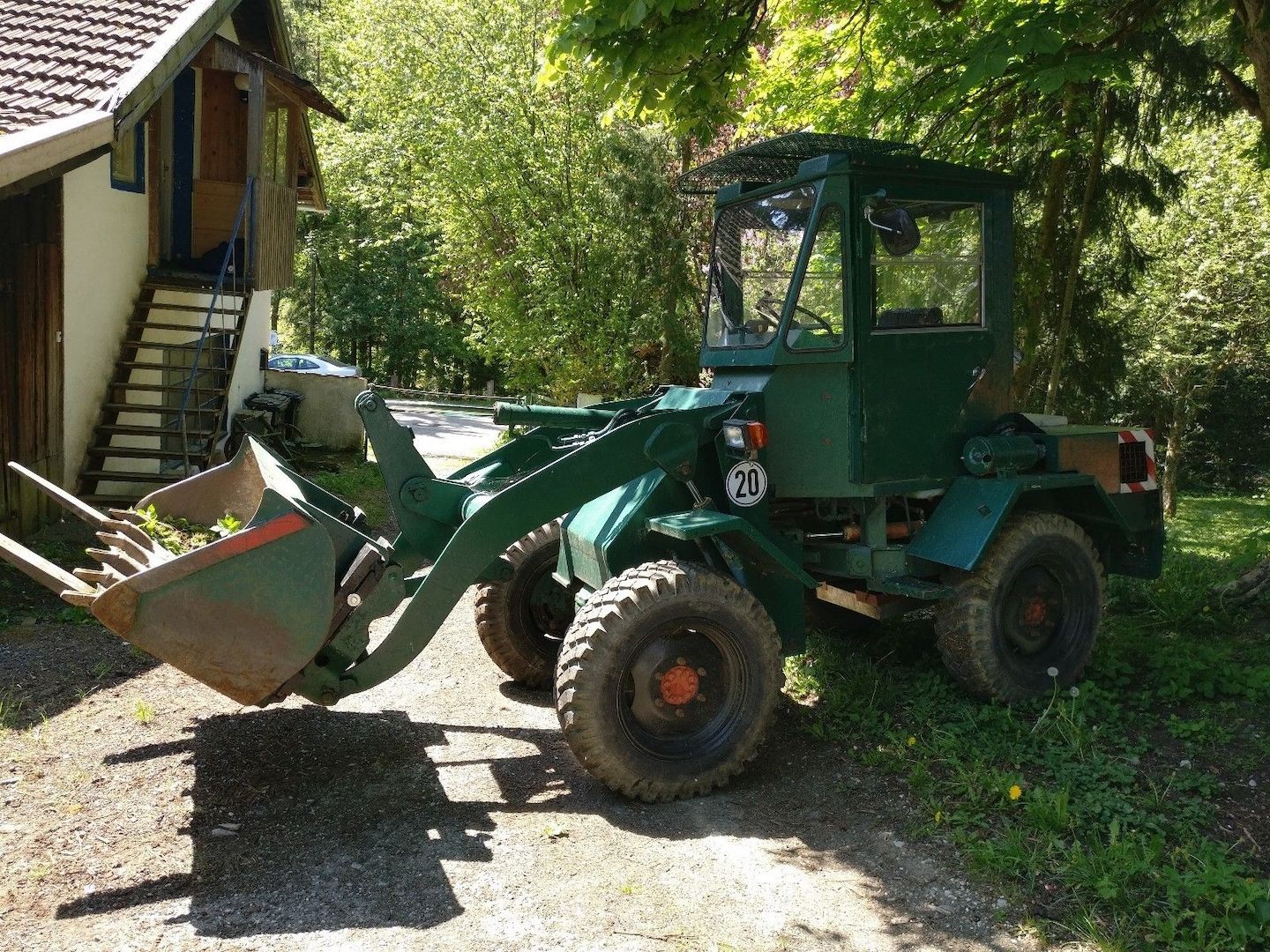 Radlader, Hoflader Zettelmeyer ZL500 mit Betriebserlaubnis