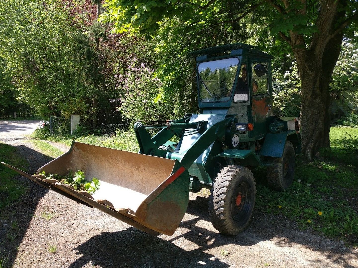Radlader, Hoflader Zettelmeyer ZL500 mit Betriebserlaubnis