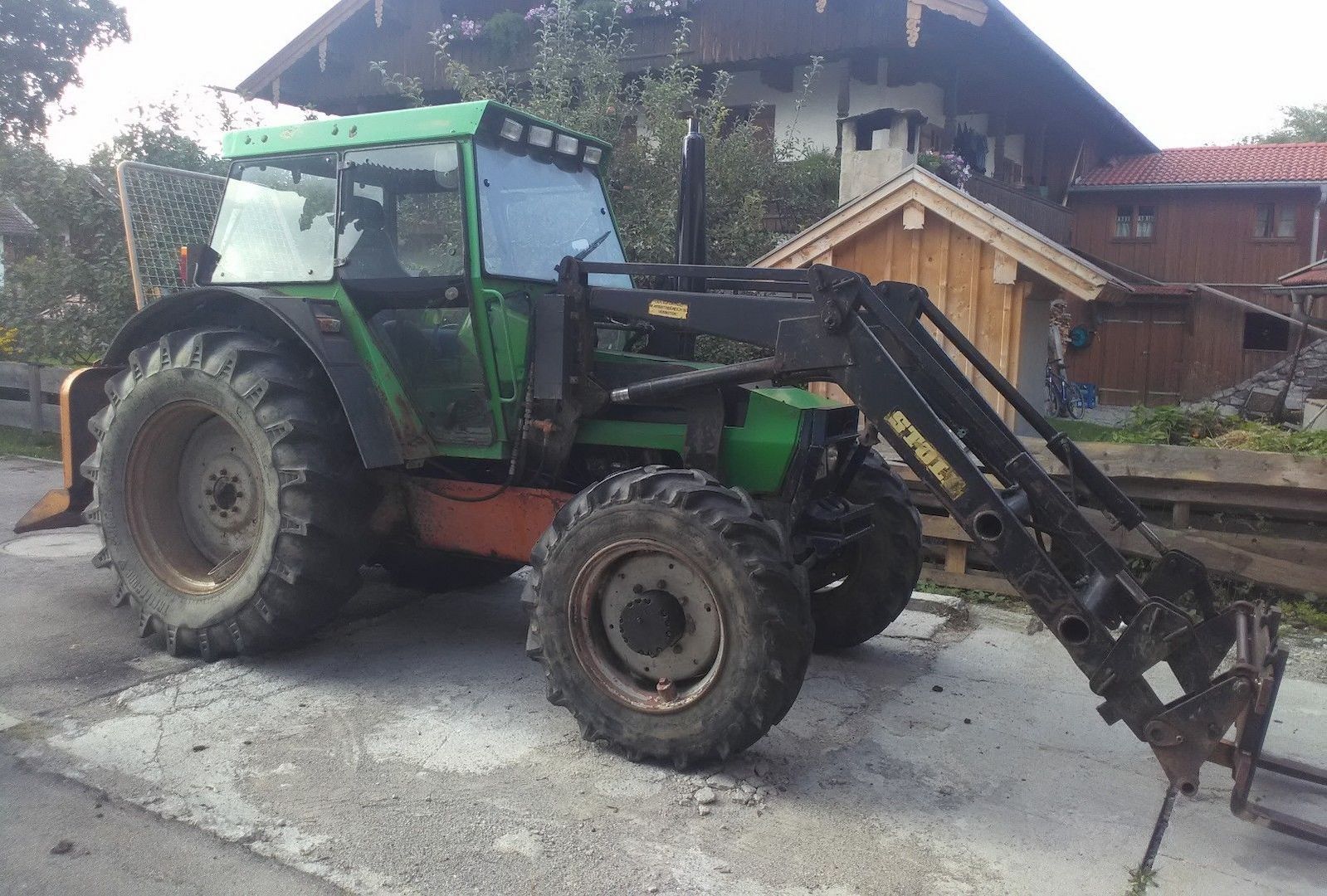 Traktor Forsttraktor Deutz DX 4.30 Ritter Funk Seilwinde TÜV neu
