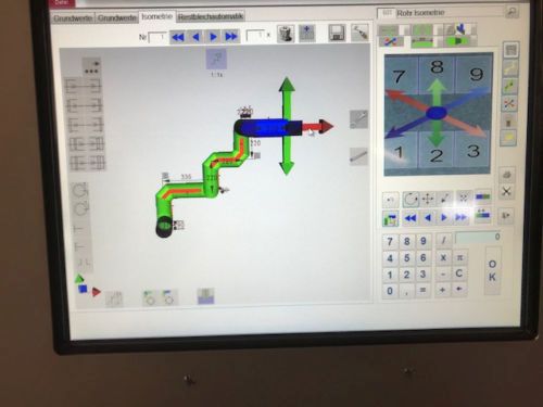Universalschneide Maschine, Blechbearbeitungsmaschine, Schwartmanns Isolierer