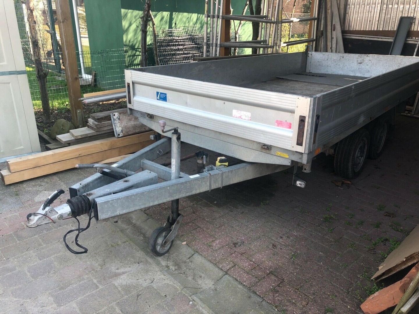 Anhänger Unsinn ALU - 3500 kg - 3-Seiten-Kipper