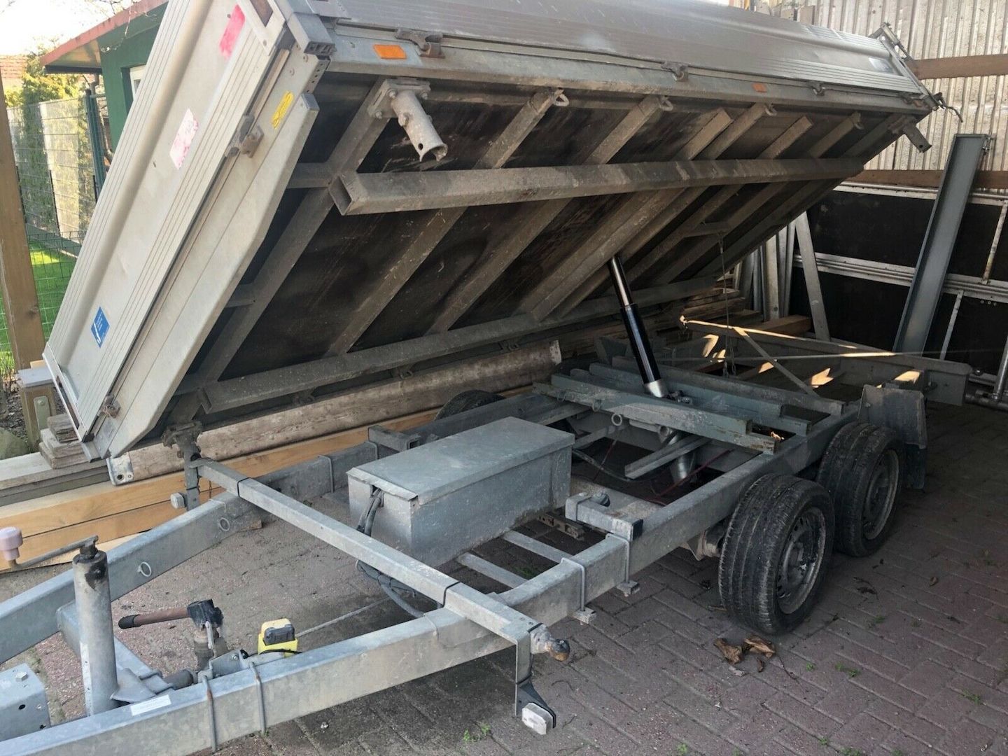 Anhänger Unsinn ALU - 3500 kg - 3-Seiten-Kipper