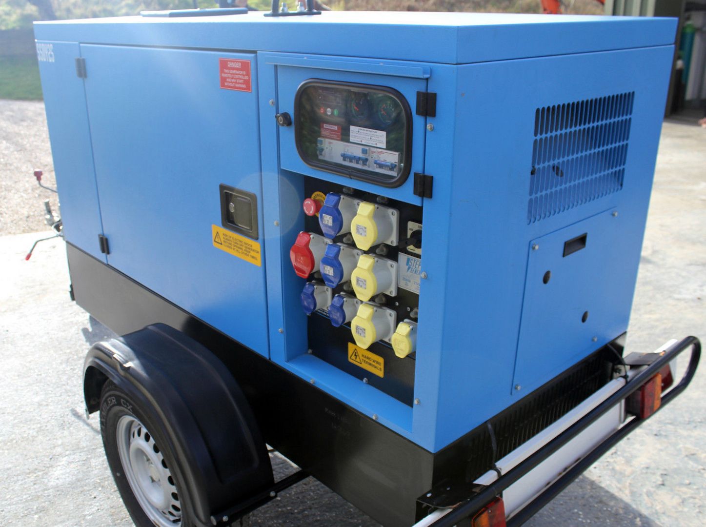 Stephill 25kva Super Silent Diesel Generator 2011 415v, 240v, 110v