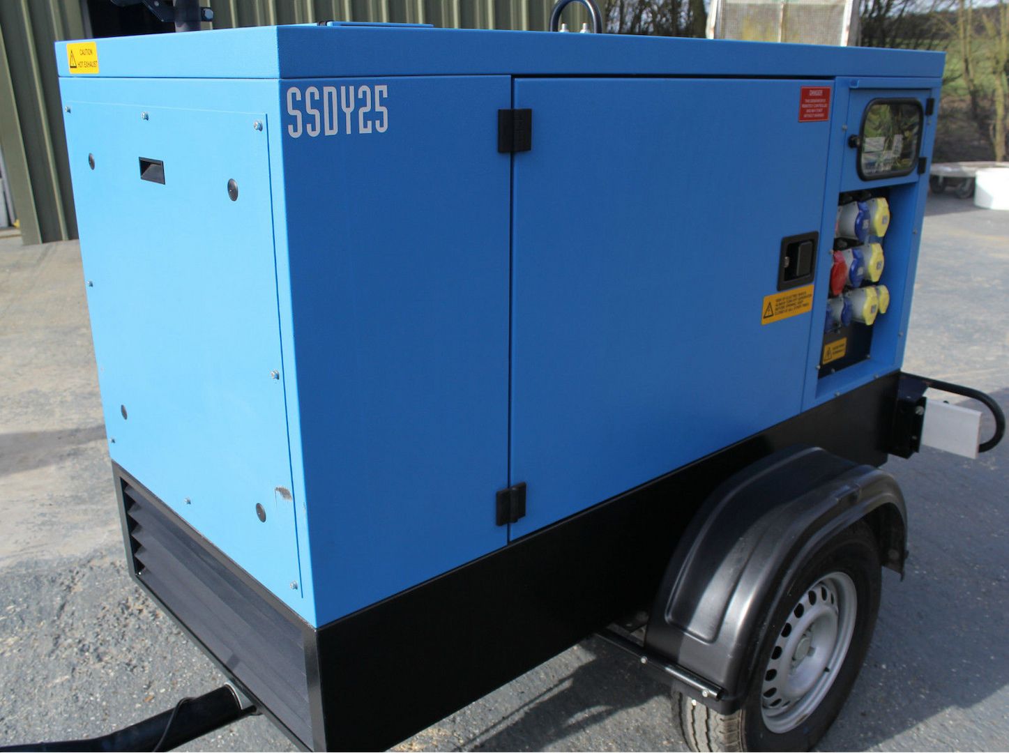Stephill 25kva Super Silent Diesel Generator 2011 415v, 240v, 110v