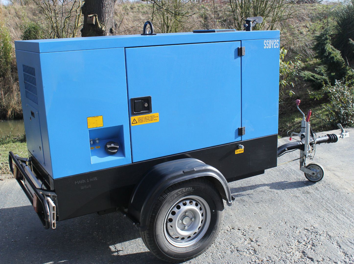 Stephill 25kva Super Silent Diesel Generator 2011 415v, 240v, 110v