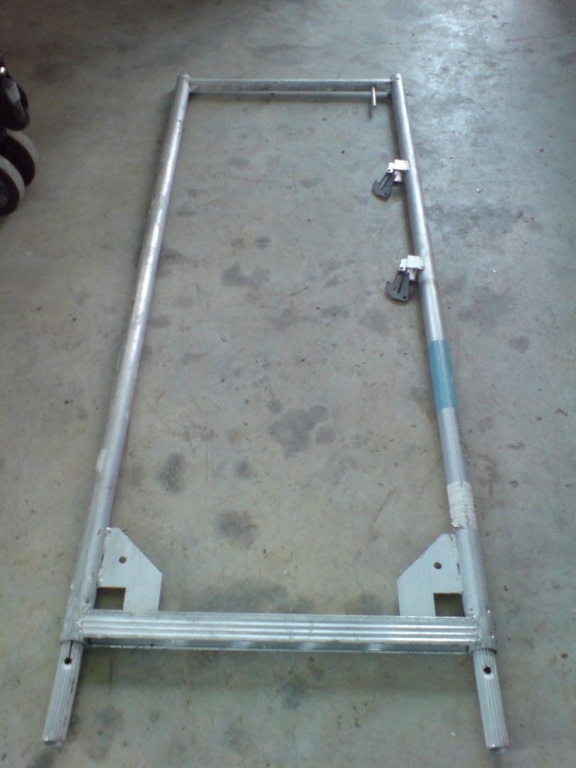 Alu-Stahl-Gerüst, Baugerüst, ca 159m² Layher bzw. Layher kompatibel,