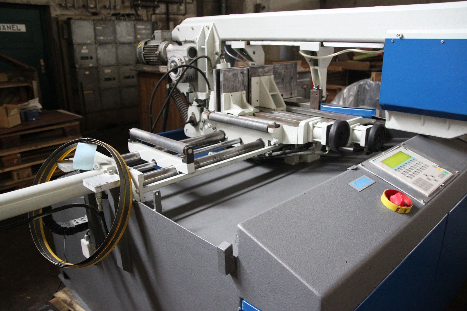Bandsägeautomat Bandsäge Trennjäger TEBA 300 A-NC Siemens Steuerung Top