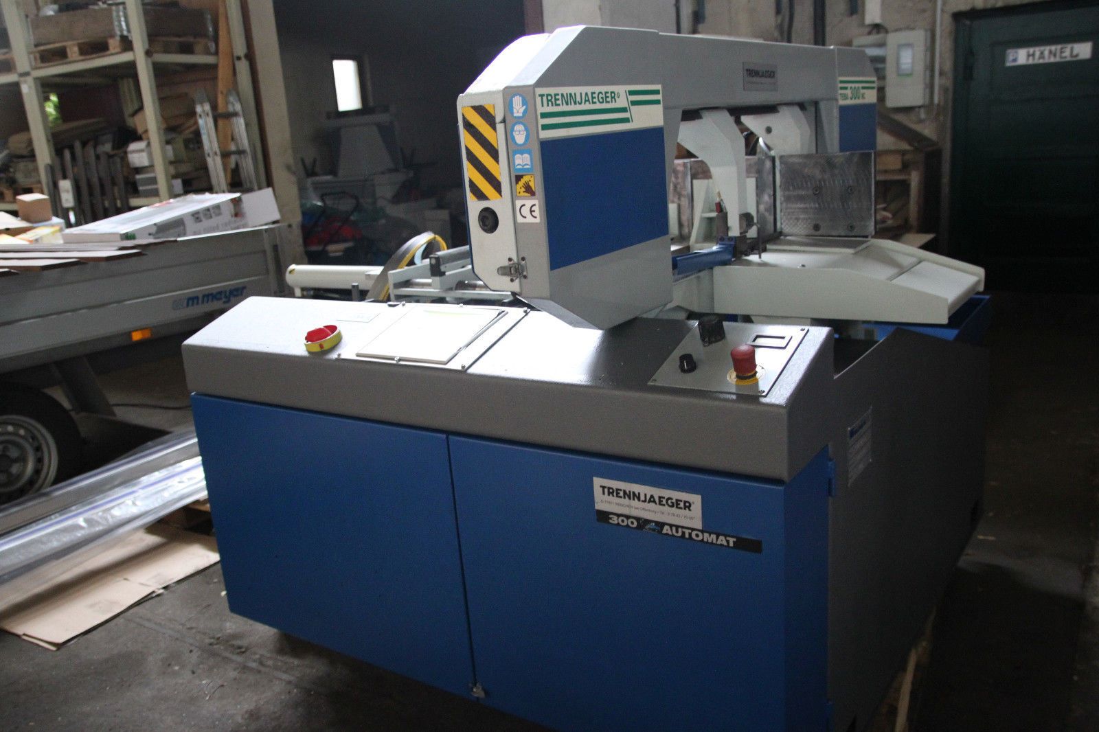 Bandsägeautomat Bandsäge Trennjäger TEBA 300 A-NC Siemens Steuerung Top