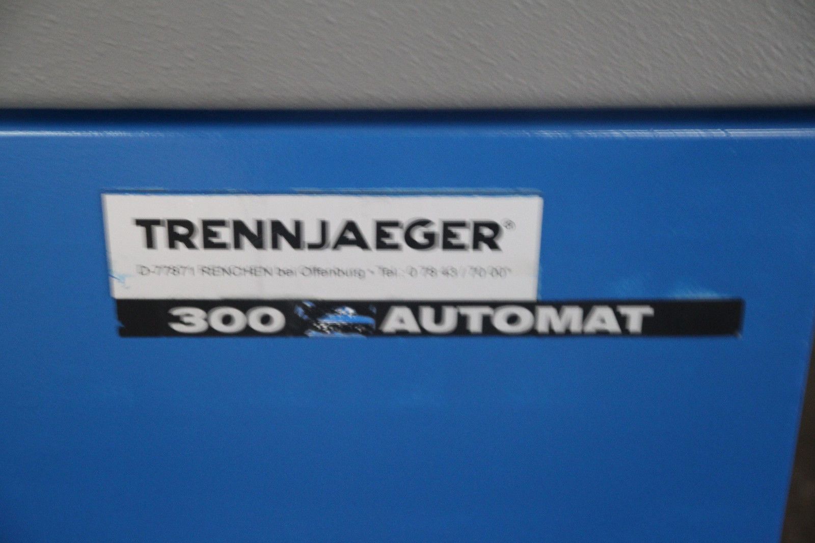 Bandsägeautomat Bandsäge Trennjäger TEBA 300 A-NC Siemens Steuerung Top