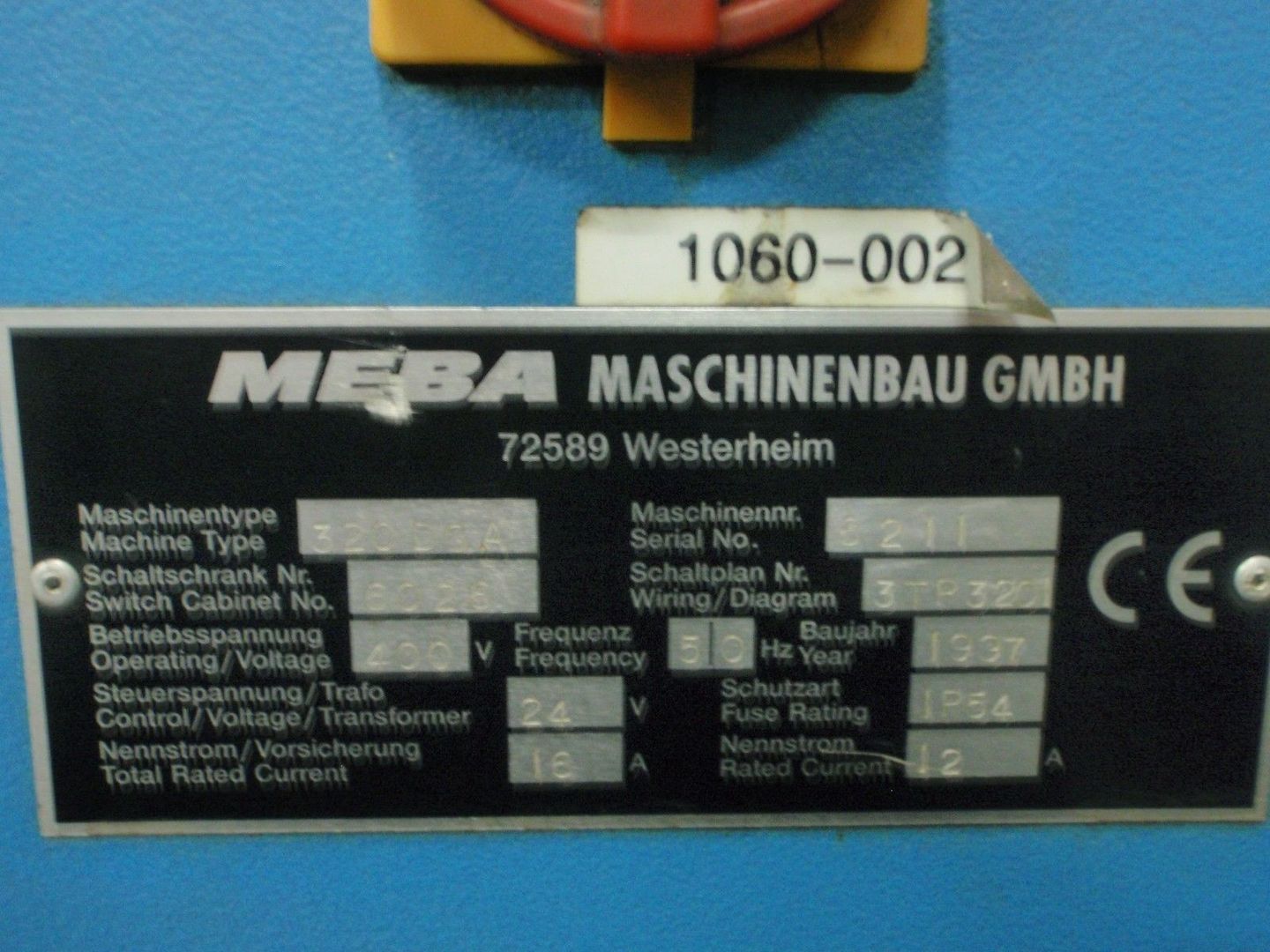 Bandsägeautomat MEBA 320 DGA CNC