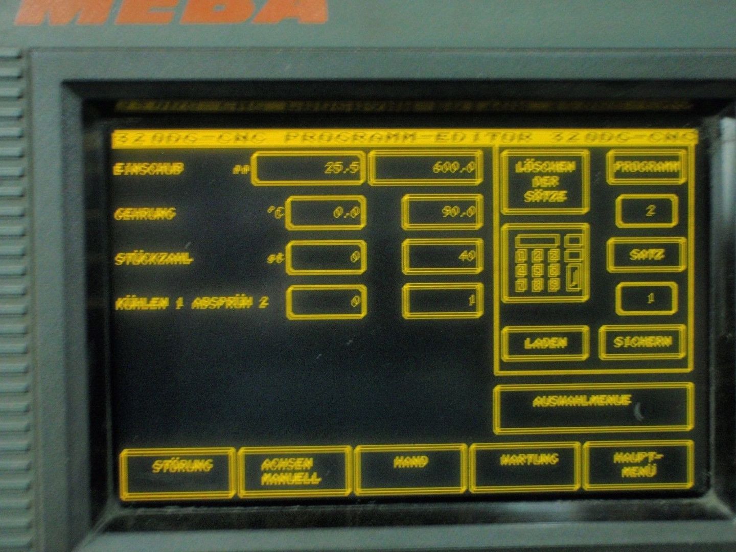 Bandsägeautomat MEBA 320 DGA CNC