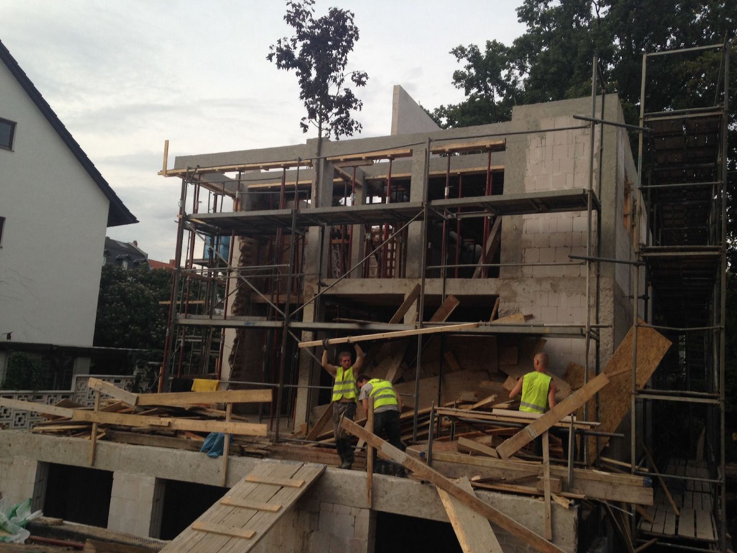 Baugerüst Tyssen Hünnebeck Schnellbaugerüst