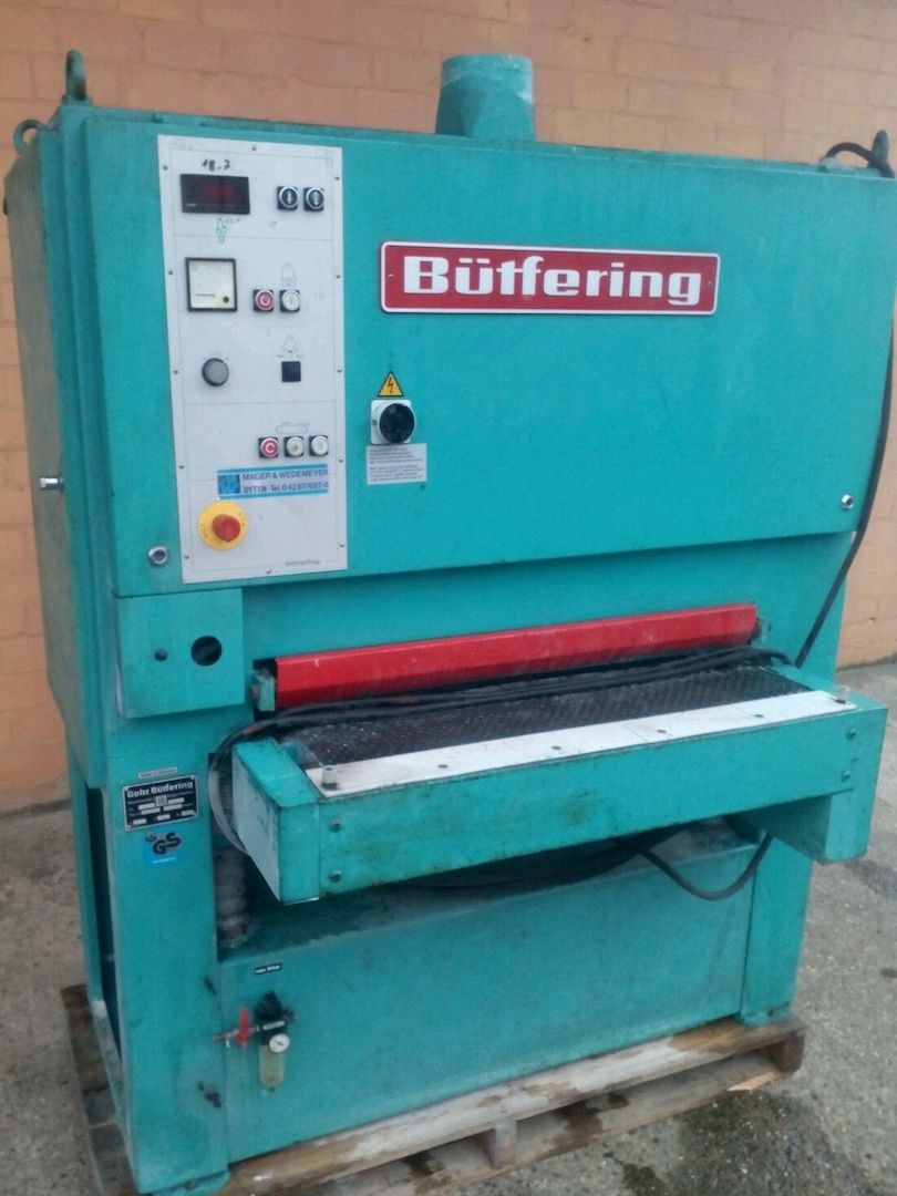 Breitbandschleifmaschine Schleifband Abrichter Bütfering