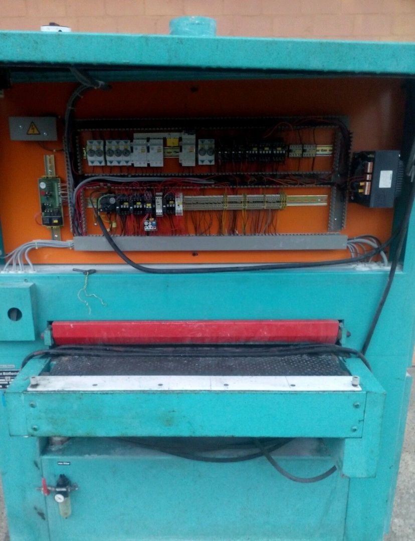 Breitbandschleifmaschine Schleifband Abrichter Bütfering