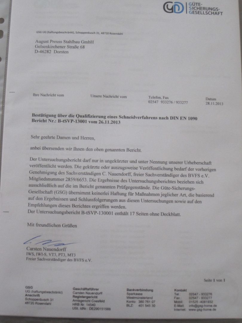 CNC Plasmaschneidanlage vom Typ FB 2000 von der Deutschen Firma SATO