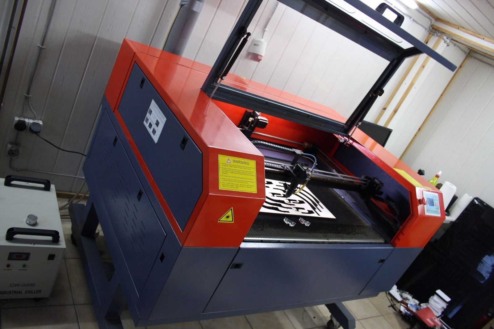 Co2 Laser 80W Laserschneiden Lasergravur Rundgravureinrichtung inkl. PC