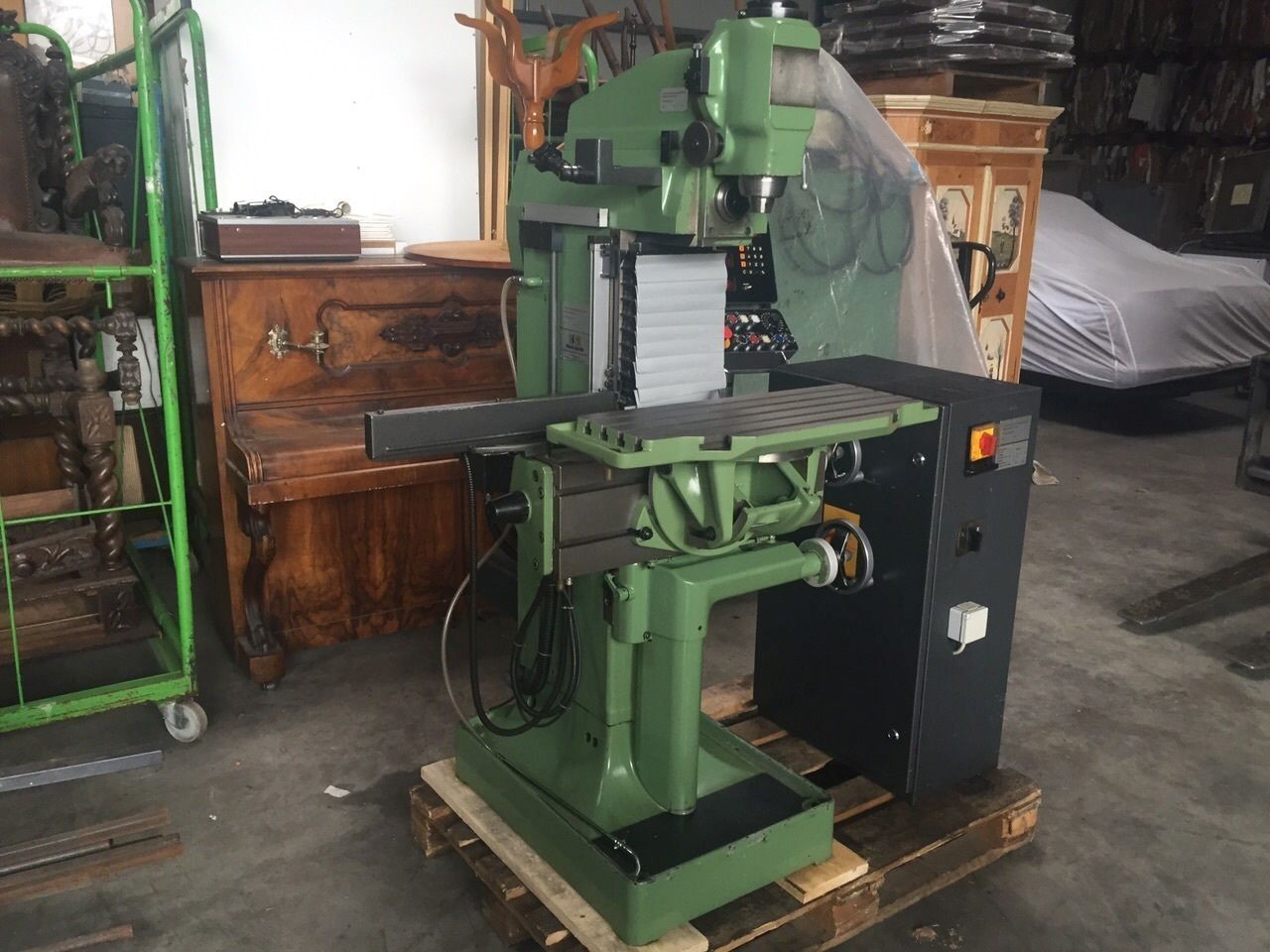 Deckel FP1 Fräsmaschine 3 Achs-Digitalanzeige Haidenhein Generalüberhohlt