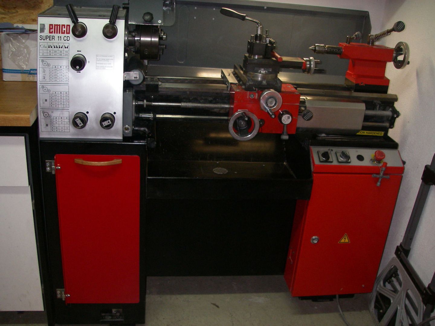 Drehbank Emco Maximat Super 11 CD Zug,- und Leitspindel Hobby Business