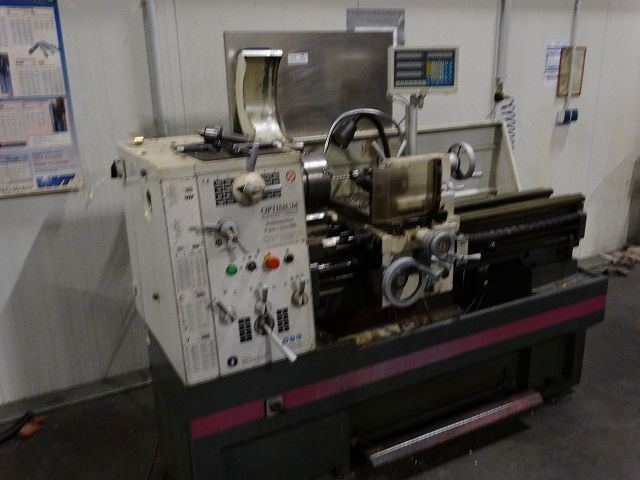 Drehmaschine Optimum, Typ D420x1000 DPA, Id.-Nr. 3401160 DPA, 4,5 kW