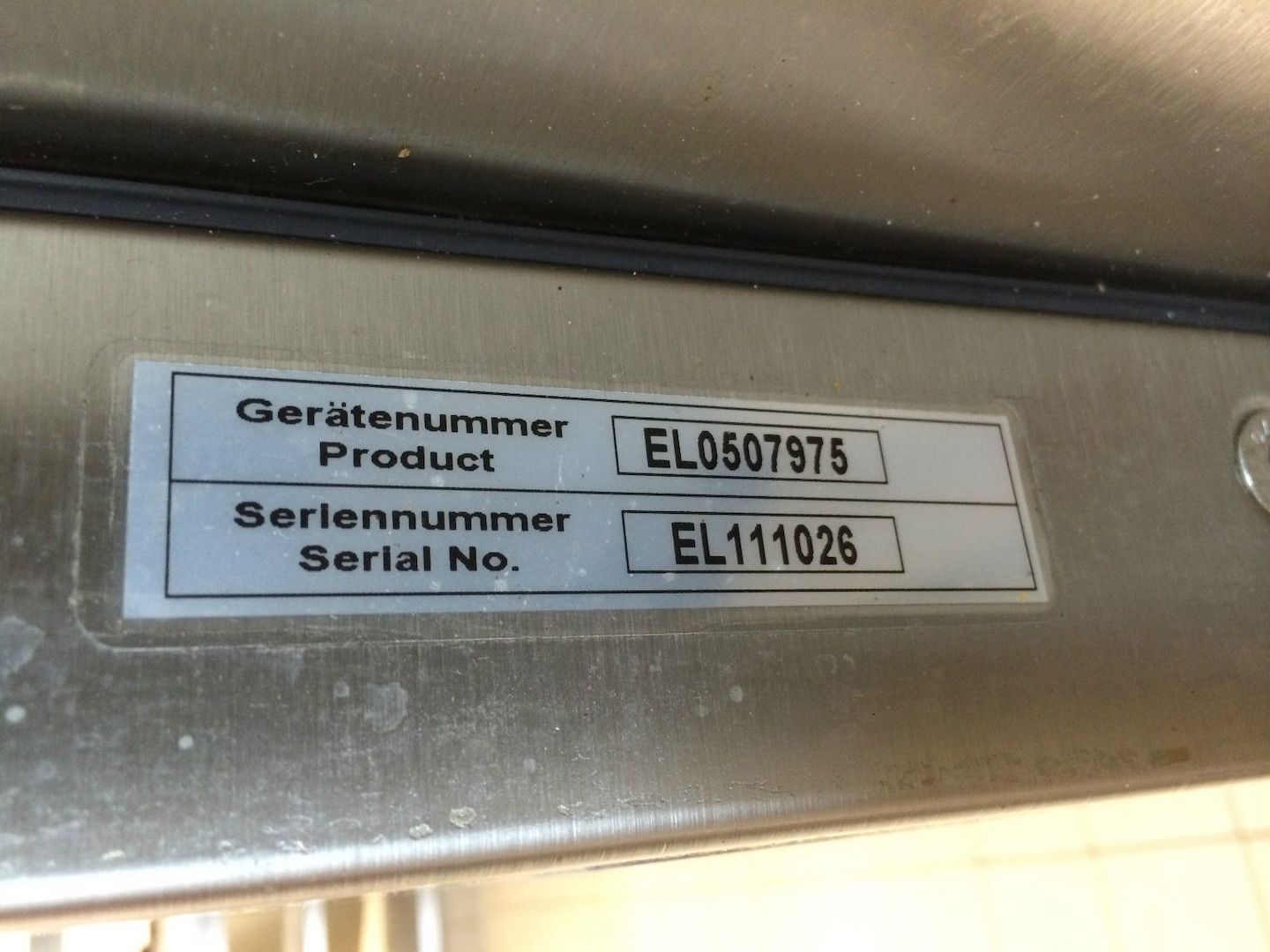 Eloma Gas - Kombidämpfer MB 10-11(AC) Steuerung B