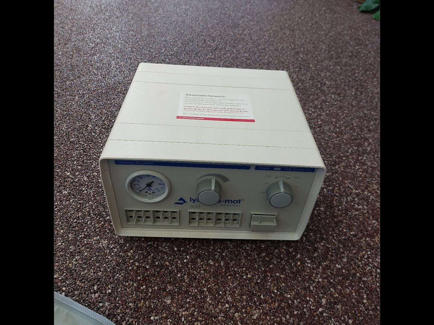 Lympha Mat 300 Bösl Lymphdrainage Kommpression Massage