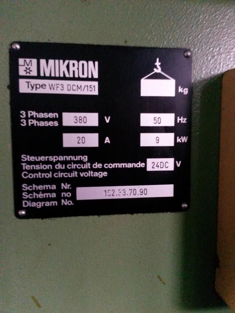 Mikron WF 3 DCM