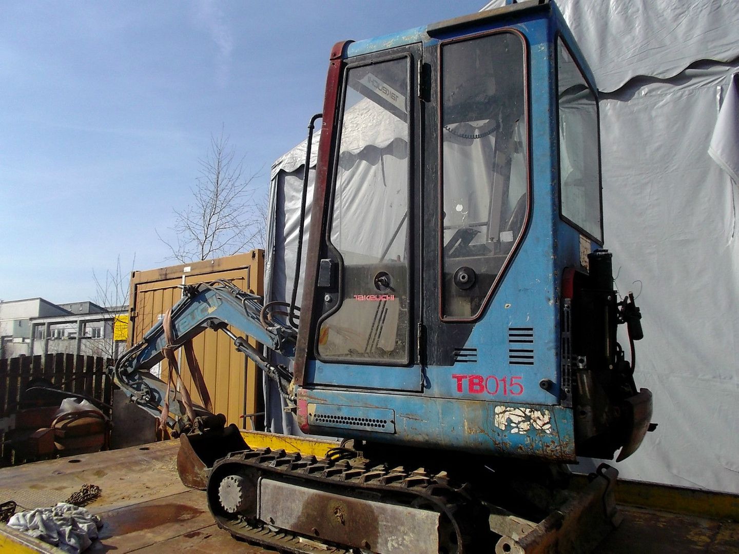 Minibagger - Takeuchi 1,6 To für Bastler