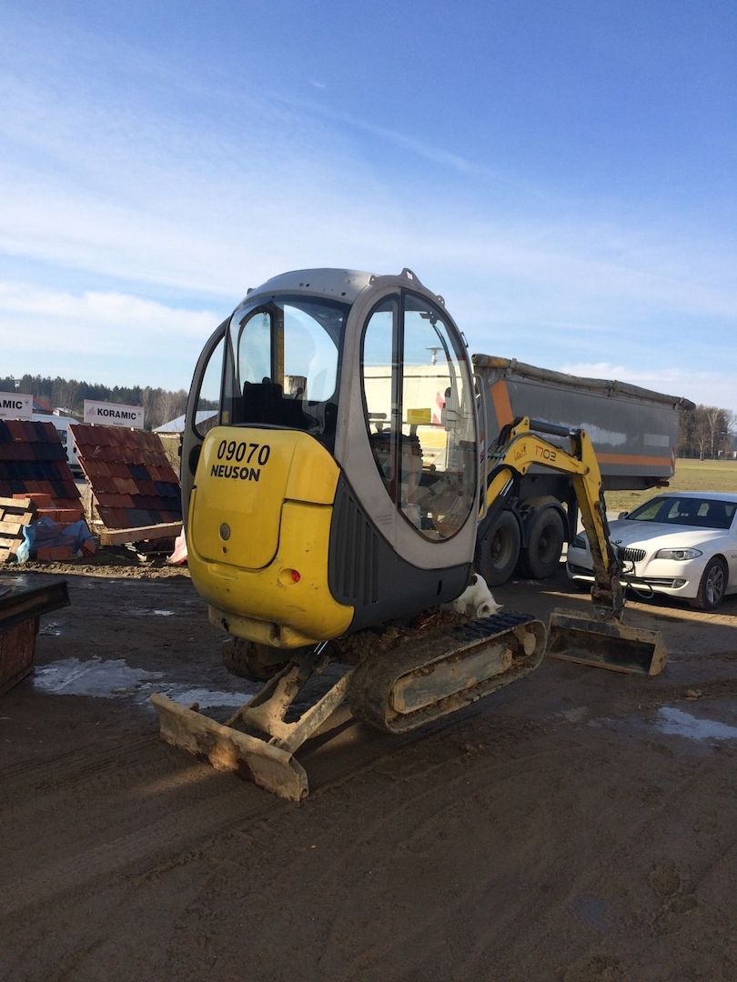 Minibagger Bagger Neuson 1703 RD Bj 2009 - 1910 Stunden