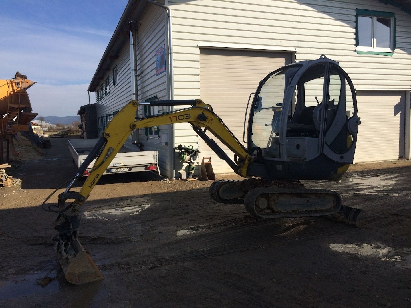 Minibagger Bagger Neuson 1703 RD Bj 2009 - 1910 Stunden