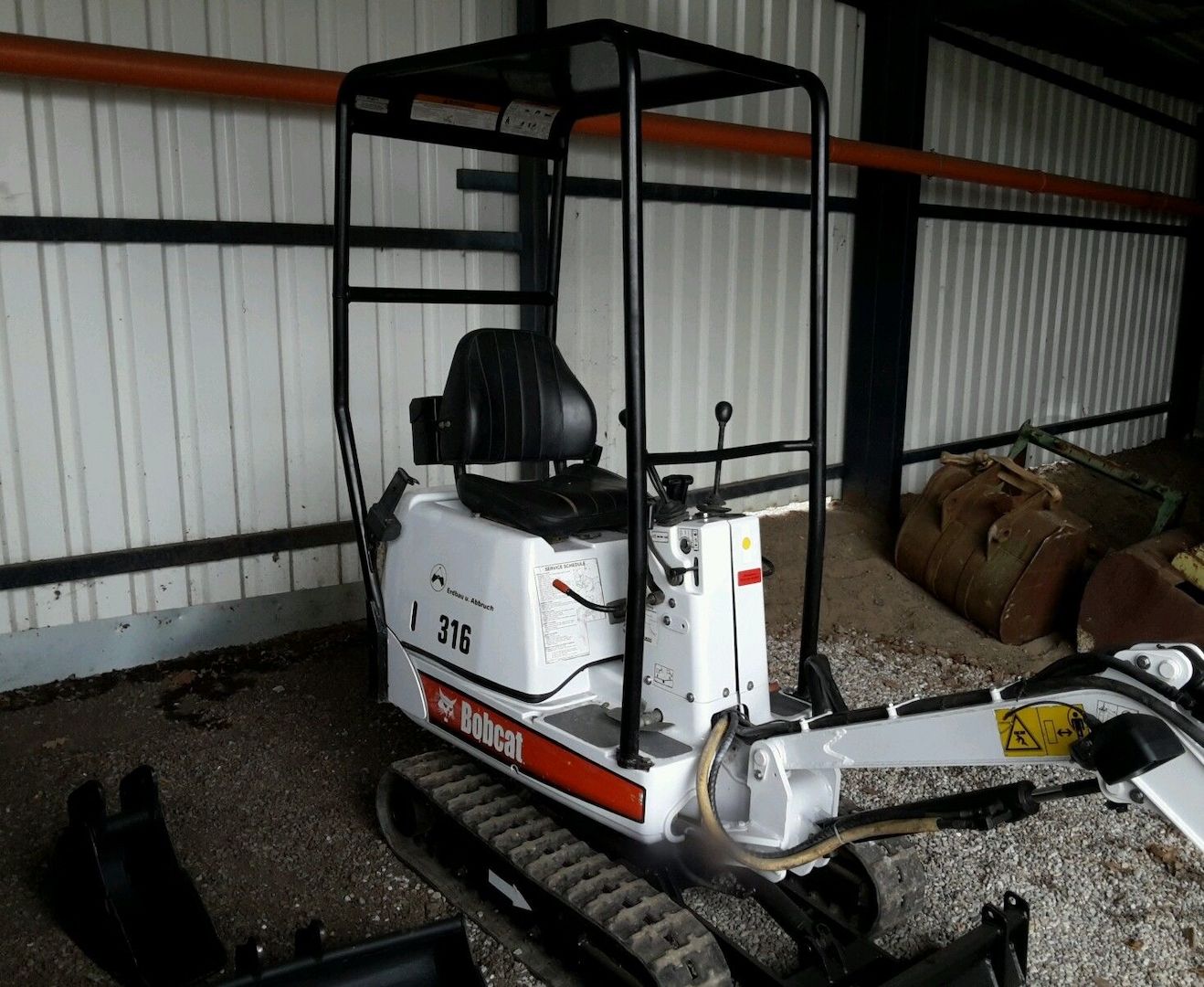 Minibagger Bobcat 316