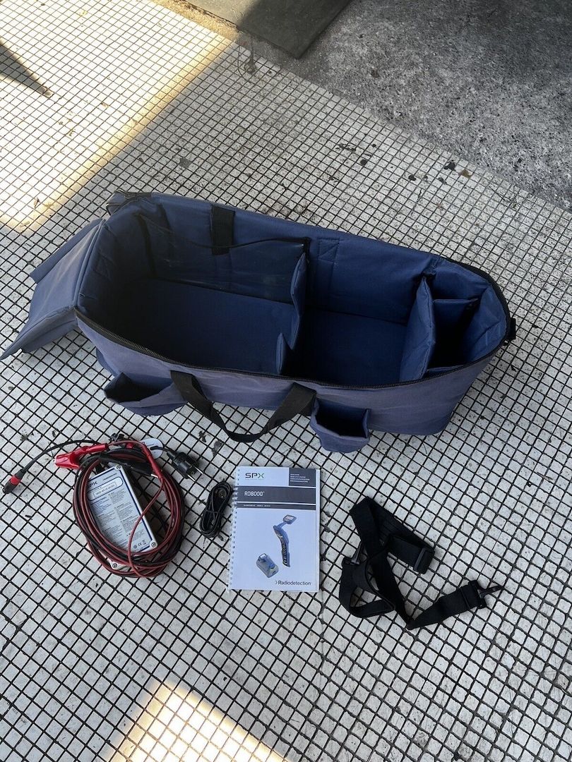 Radiodetection RD 8100 PDL & TX10 Sender & Katimex Besendung