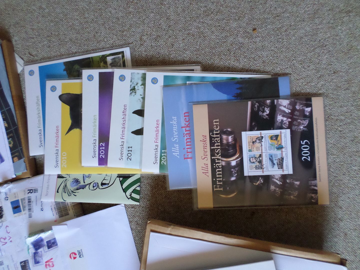 Etwa 20kg Briefmarken - Skandinavien - Abo´s - Sammlung